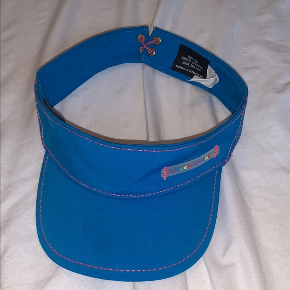 under armor blue colorful visor